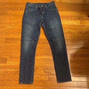 Citizens Of Humanity Dark Blue High Rise Jeans